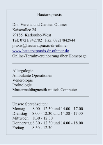 Drs. Othmer